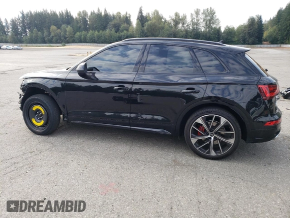 2021 Audi SQ5 Premium Plus with VIN WA1B4AFY0M2027218, listed as a Copart auction lot 67285314 with 35,310 mi miles and Salvage Title. Bid and sale history available at carsss.com. Image 2.