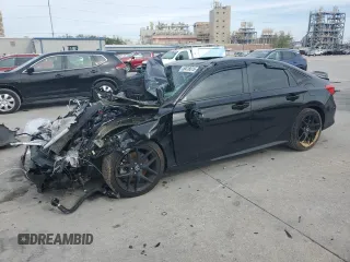 2024 Honda Civic Si with VIN 2HGFE1E57RH476536, listed as a Copart auction lot 50416615 with Not Provided miles and Salvage Title. Bid and sale history available at DreamBid. Image 1.