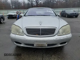 2001 Mercedes-Benz S-Class with VIN WDBNG75J11A191756, listed as a Copart auction lot 86551024 with 0 mi miles and Clean Title. Bid and sale history available at carsss.com. Image 5.