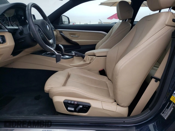 2017 BMW 4 Series 430i with VIN WBA4R7C52HK895575, listed as a Copart auction lot 79476264 with 57,288 mi miles and Clean Title. Bid and sale history available at DreamBid. Image 7.