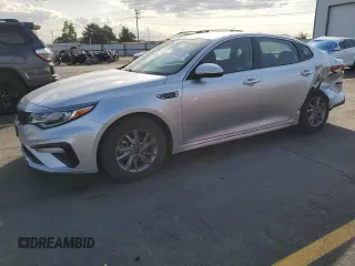 2019 Kia Optima LX with VIN 5XXGT4L34KG326467, listed as a Copart auction lot 60603525 with 59,201 mi miles and Salvage title. Bid and sale history available at DreamBid. Image 1.