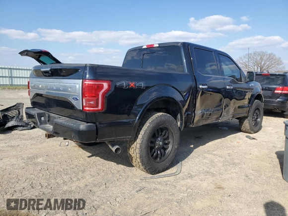 2017 Ford F-150 XL with VIN 1FTEW1EG6HFA26286, listed as a Copart auction lot 52897165 with 130,939 mi miles and Clean Title. Bid and sale history available at carsss.com. Image 3.