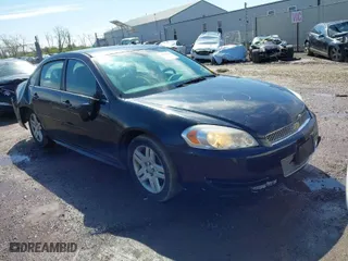 2012 Chevrolet Impala LT Fleet with VIN 2G1WG5E39C1274708, listed as a IAAI auction lot 41968864 with 220,808 mi miles. Bid and sale history available at carsss.com. Image 1.