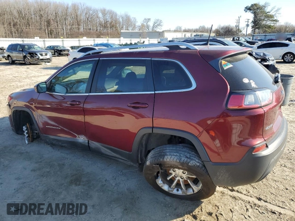 2019 Jeep Cherokee Latitude with VIN 1C4PJMCX3KD228341, listed as a Copart auction lot 46233915 with 87,801 mi miles and Salvage Title. Bid and sale history available at carsss.com. Image 2.