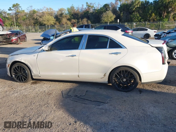 2014 Cadillac ATS Standard RWD z VIN 1G6AA5RA7E0128501, wystawiony jako IAAI lot #41780110 z przebiegiem 78 367 mil mil oraz . Historia ofert i sprzedaży dostępna na DreamBid. Obrazek 14.