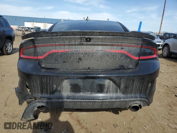 2019 Dodge Charger R/T with VIN 2C3CDXCT4KH721649, listed as a Copart auction lot 49768705 with 101,490 mi miles and Salvage Title. Bid and sale history available at carsss.com. Image 6.