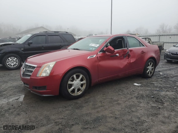 2008 Cadillac CTS AWD w/1SA with VIN 1G6DG577880194661, listed as a Copart auction lot 85111594 with 155,612 mi miles and Salvage Title. Bid and sale history available at carsss.com. Image 1.