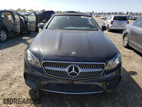 2018 Mercedes-Benz E-Class E 400 with VIN WDD1K6FB2JF039977, listed as a Copart auction lot 51891805 with 0 mi miles and Salvage Title. Bid and sale history available at carsss.com. Image 5.