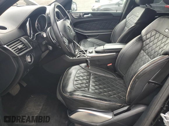 2015 Mercedes-Benz GL-Class GL 550 with VIN 4JGDF7DE5FA498354, listed as a Copart auction lot 47321215 with 100,702 mi miles and Salvage Title. Bid and sale history available at carsss.com. Image 7.