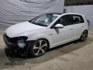 2017 Volkswagen Golf GTI S with VIN 3VW447AU5HM026972, listed as a Copart auction lot 48298255 with 165,223 mi miles and Salvage Title. Bid and sale history available at carsss.com. Image 1.