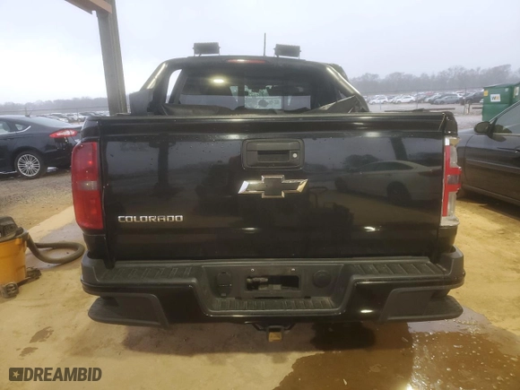 2018 Chevrolet Colorado 4WD Z71 with VIN 1GCPTDE13J1124161, listed as a Copart auction lot 86438344 with 0 mi miles and Salvage Title. Bid and sale history available at carsss.com. Image 6.