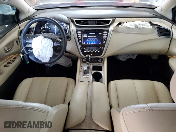 2022 Nissan Murano SL z VIN 5N1AZ2CS2NC107538, wystawiony jako Copart lot #48577815 z przebiegiem 35 174 mil mil oraz Szkoda całkowita • Salvage title. Historia ofert i sprzedaży dostępna na DreamBid. Obrazek 8.