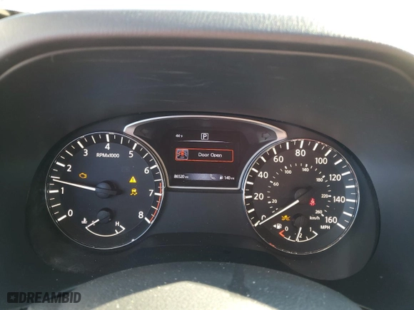 2019 Nissan Pathfinder S with VIN 5N1DR2MN5KC595109, listed as a Copart auction lot 86764374 with 86520 miles and Salvage Title. Bid and sale history available at carsss.com. Image 9.
