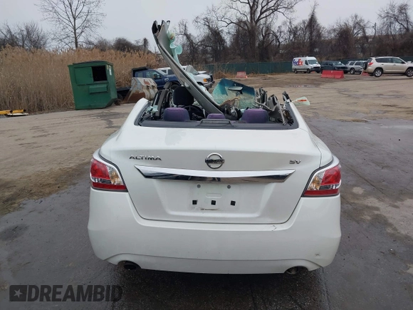 2015 Nissan Altima S with VIN 1N4AL3AP7FC161693, listed as a IAAI auction lot 41554546 with 90,622 mi miles and . Bid and sale history available at DreamBid. Image 15.