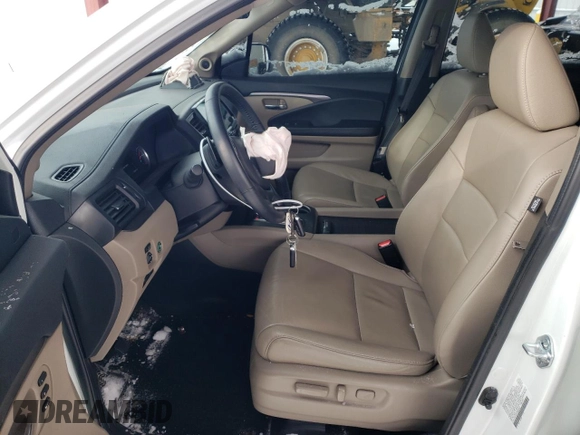 2022 Honda Pilot EX-L с VIN 5FNYF6H55NB095023, выставлен на аукционе Copart как лот 45405865 с пробегом 24 062 миль миль и Списание • Salvage title. История ставок и продаж доступна на DreamBid. Изображение 7.