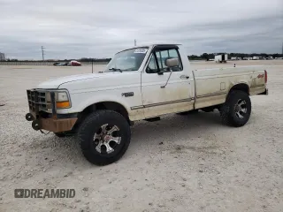 1993 Ford Pickup with VIN 2FTHF26G3PCA86733, listed as a Copart auction lot 41370205 with 0 mi miles and Salvage Title. Bid and sale history available at carsss.com. Image 1.