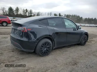 2023 Tesla Model Y Long Range with VIN 7SAYGDEE1PA150771, listed as a Copart auction lot 81805194 with 23,718 mi miles and Salvage Title. Bid and sale history available at DreamBid. Image 3.