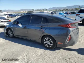 2020 Toyota Prius Prime LE with VIN JTDKARFP7L3139477, listed as a Copart auction lot 46514695 with 74,749 mi miles and Salvage Title. Bid and sale history available at carsss.com. Image 2.