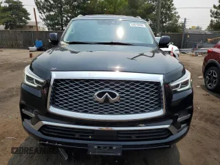 2019 Infiniti QX80 LUXE with VIN JN8AZ2NE8K9237560, listed as a Copart auction lot 64019294 with 73,450 mi miles and Salvage Title. Bid and sale history available at carsss.com. Image 5.