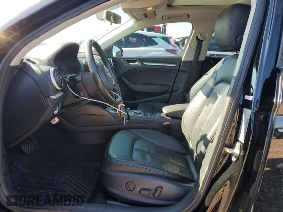 2016 Audi A3 1.8T Premium with VIN WAUA7GFF2G1068693, listed as a Copart auction lot 37578414 with 82,600 mi miles. Bid and sale history available at carsss.com. Image 7.
