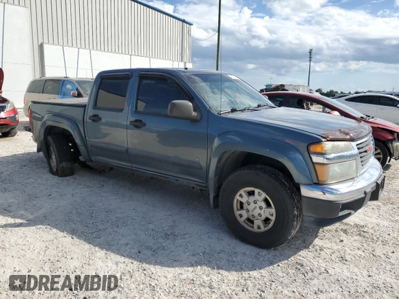 2006 GMC Canyon SLE2 with VIN 1GTDS136968225030, listed as a Copart auction lot 72884524 with 111,602 mi miles and Salvage Title. Bid and sale history available at carsss.com. Image 4.