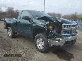 2015 Chevrolet Silverado 1500 LT with VIN 1GCNKREC4FZ336620, listed as a Copart auction lot 53743685 with 66,122 mi miles and Salvage Title. Bid and sale history available at carsss.com. Image 4.