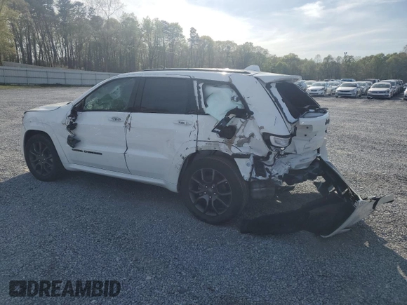 2021 Jeep Grand Cherokee High Altitude with VIN 1C4RJFCG3MC620961, listed as a Copart auction lot 51417065 with 34,775 mi miles and Salvage title. Bid and sale history available at DreamBid. Image 2.