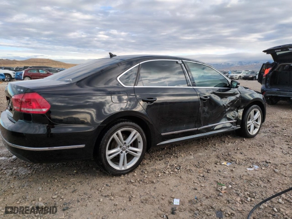 2015 Volkswagen Passat 1.8T Sport with VIN 1VWBT7A36FC021781, listed as a Copart auction lot 85347624 with 165,888 mi miles and Salvage Title. Bid and sale history available at carsss.com. Image 3.