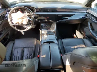 2021 Audi A8 with VIN WAU8DAF82MN022503, listed as a Copart auction lot 76598934 with 60,631 mi miles and Salvage Title. Bid and sale history available at carsss.com. Image 8.
