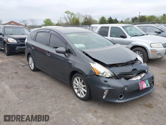 2013 Toyota Prius Two with VIN JTDZN3EU9D3193338, listed as a IAAI auction lot 42088837 with 455,401 mi miles and . Bid and sale history available at DreamBid. Image 1.