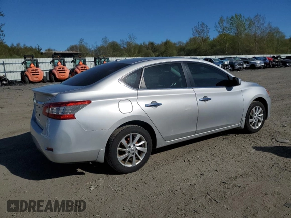 2015 Nissan Sentra SR with VIN 3N1AB7AP4FY363311, listed as a Copart auction lot 55353185 with 104,264 mi miles and Clean Title. Bid and sale history available at DreamBid. Image 3.