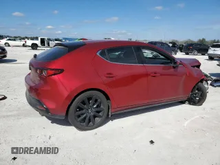 2022 Mazda Mazda3 Hatchback Premium with VIN JM1BPAML4N1521903, listed as a Copart auction lot 45798465 with 28,189 mi miles and Salvage Title. Bid and sale history available at carsss.com. Image 3.