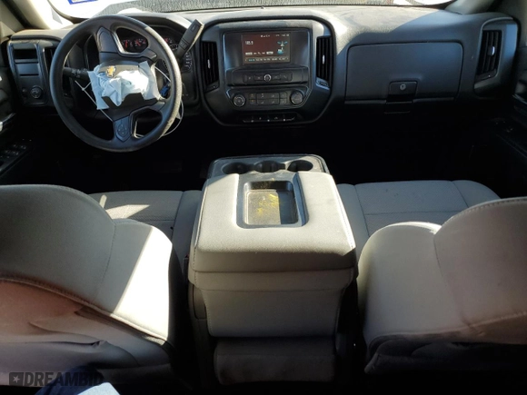 2018 Chevrolet Silverado 1500 Custom with VIN 1GCRCPEH8JZ328981, listed as a Copart auction lot 44075575 with 56,742 mi miles and Salvage Title. Bid and sale history available at carsss.com. Image 8.