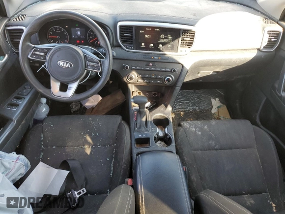 2022 Kia Sportage LX with VIN KNDPM3AC8N7022615, listed as a Copart auction lot 50225895 with 80,145 mi miles and Salvage Title. Bid and sale history available at carsss.com. Image 8.