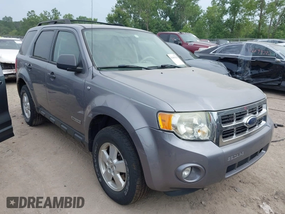 2008 Ford Escape XLT с VIN 1FMCU931X8KB99581, выставлен на аукционе IAAI как лот 42681620 с пробегом 117 607 миль миль и . История ставок и продаж доступна на DreamBid. Изображение 1.