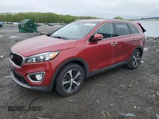 2018 Kia Sorento EX z VIN 5XYPHDA59JG412518, wystawiony jako Copart lot #55727685 z przebiegiem 44 746 mil mil oraz Szkoda całkowita • Salvage title. Historia ofert i sprzedaży dostępna na DreamBid. Obrazek 1.