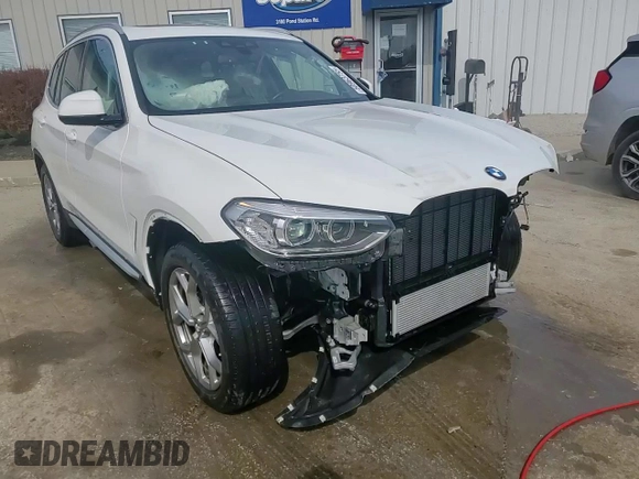 2021 BMW X3 xDrive30i with VIN 5UXTY5C0XM9E14243, listed as a Copart auction lot 50963755 with 27,539 mi miles and Non Repairable. Bid and sale history available at DreamBid. Image 15.