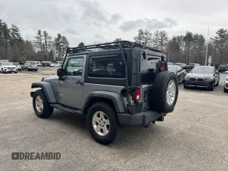 2013 Jeep Wrangler Sport with VIN 1C4AJWAG7DL605881, listed as a Copart auction lot 53525105 with 214,662 mi miles and Clean Title. Bid and sale history available at carsss.com. Image 3.