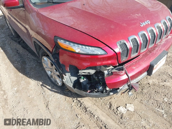 2017 Jeep Cherokee Limited with VIN 1C4PJMDB8HW512130, listed as a IAAI auction lot 41708722 with 88,943 mi miles and . Bid and sale history available at DreamBid. Image 6.