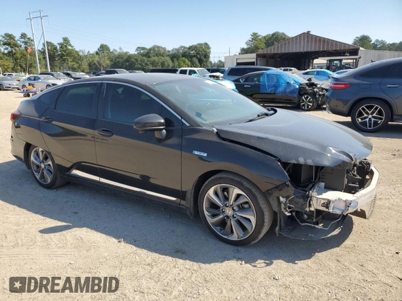 2018 Honda Clarity Plug-In Hybrid Touring with VIN JHMZC5F39JC020078, listed as a Copart auction lot 75442474 with 132,083 mi miles and Salvage Title. Bid and sale history available at carsss.com. Image 4.
