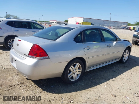2012 Chevrolet Impala LT Fleet with VIN 2G1WG5E38C1142054, listed as a IAAI auction lot 42010616 with 128,274 mi miles and . Bid and sale history available at DreamBid. Image 4.
