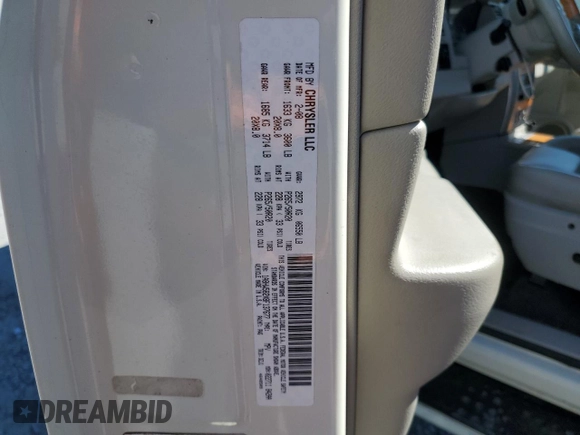 2008 Chrysler Aspen Limited z VIN 1A8HW582X8F137677, wystawiony jako Copart lot #50180325 z przebiegiem 86 253 mil mil oraz Szkoda całkowita • Salvage title. Historia ofert i sprzedaży dostępna na DreamBid. Obrazek 15.