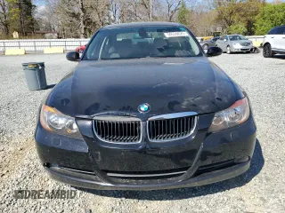 2007 BMW 3 Series 328xi with VIN WBAVC935X7KX58514, listed as a Copart auction lot 50539625 with 104,272 mi miles and Salvage Title. Bid and sale history available at carsss.com. Image 5.