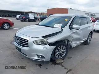 2015 Infiniti QX60 with VIN 5N1AL0MM7FC506839, listed as a IAAI auction lot 42134124 with 103,542 mi miles and . Bid and sale history available at DreamBid. Image 19.