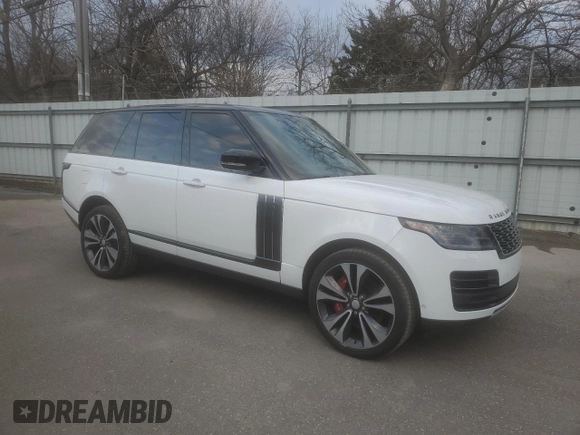 2019 Land Rover Range Rover with VIN SALGW2SEXKA530547, listed as a Copart auction lot 82720444 with 66,469 mi miles and Non repairable. Bid and sale history available at DreamBid. Image 4.