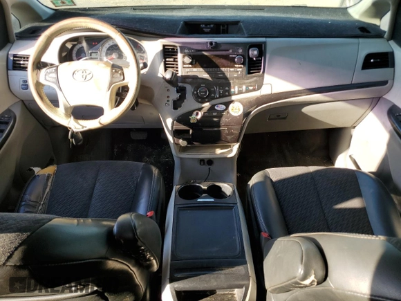 2013 Toyota Sienna SE with VIN 5TDXK3DC8DS310754, listed as a Copart auction lot 74880094 with 337,573 mi miles and Salvage title. Bid and sale history available at DreamBid. Image 8.