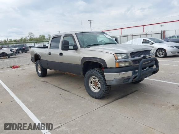 2003 Chevrolet Silverado 1500HD LS with VIN 1GCGK13UX3F107684, listed as a IAAI auction lot 42202674 with Not Provided miles and . Bid and sale history available at DreamBid. Image 1.