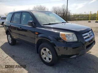 2007 Honda Pilot LX z VIN 5FNYF28107B021596, wystawiony jako Copart lot #51256235 z przebiegiem 176 391 mil mil oraz Czysty tytuł • Clean title. Historia ofert i sprzedaży dostępna na DreamBid. Obrazek 4.