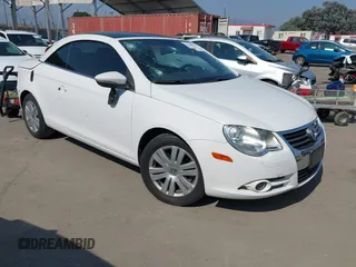 2010 Volkswagen Eos Komfort with VIN WVWBA7AH7AV018681, listed as a IAAI auction lot 42744679 with 99,519 mi miles and . Bid and sale history available at DreamBid. Image 1.