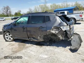2018 Jeep Compass Latitude с VIN 3C4NJDBB8JT179546, выставлен на аукционе Copart как лот 53488785 с пробегом 67 033 миль миль и Списание • Salvage title. История ставок и продаж доступна на DreamBid. Изображение 2.